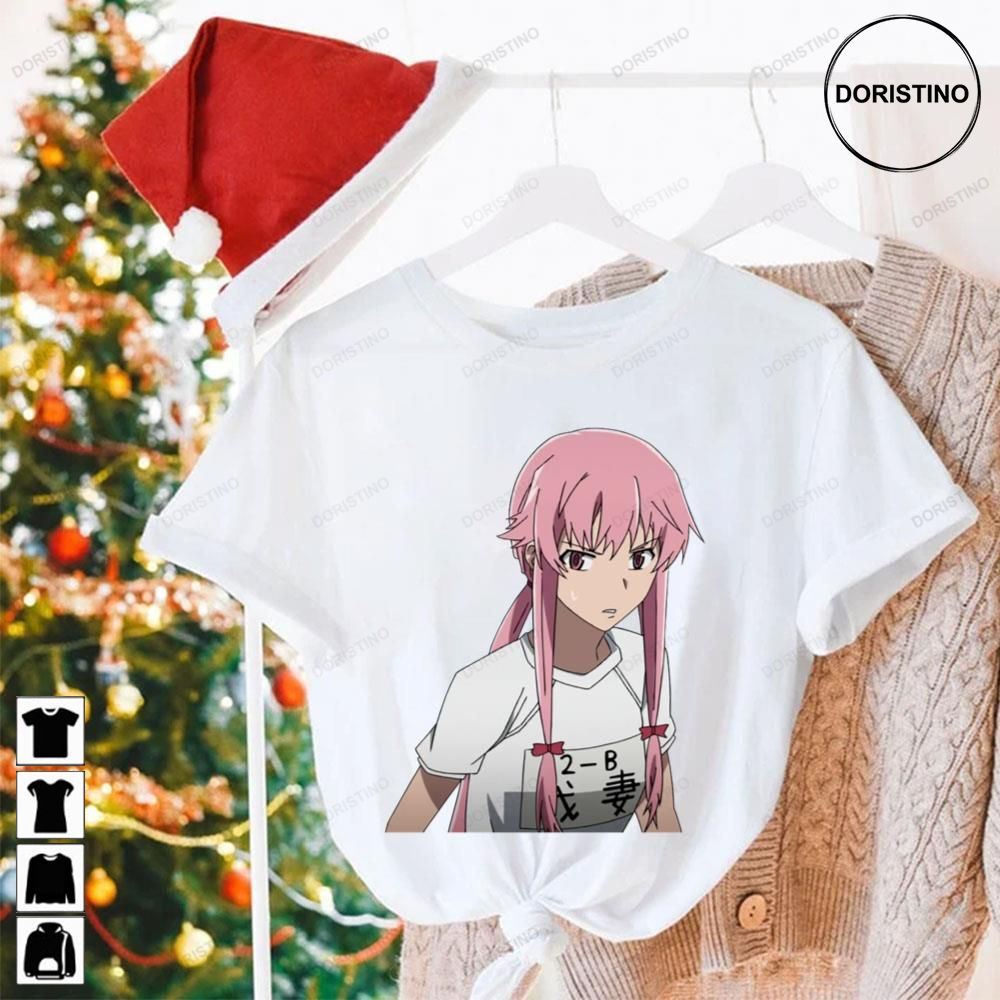 2 B Yuno Gasai Future Diary Awesome Shirts